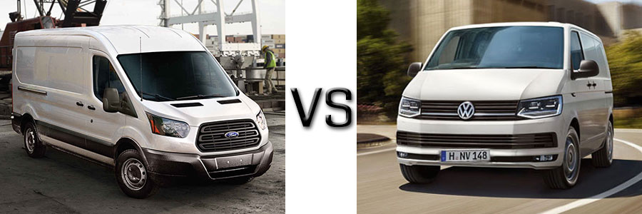 2017 Ford Transit vs Volkswagen Transporter