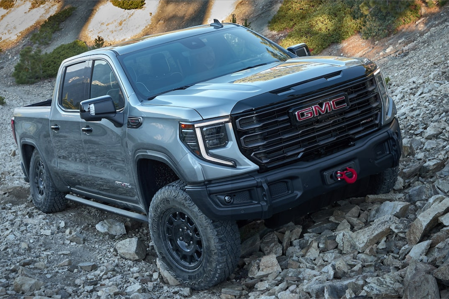 2023 GMC Sierra 1500 AT4X off roading 