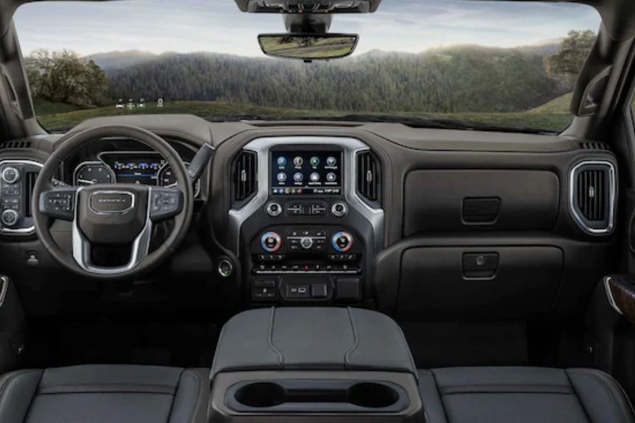 2023 gmc sierra hd interior technology