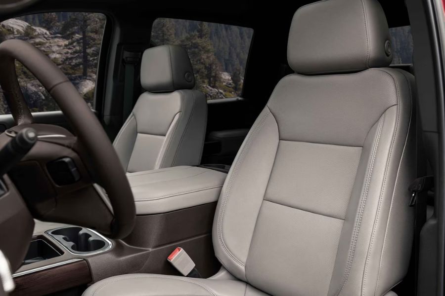 2023 gmc sierra hd interior seats