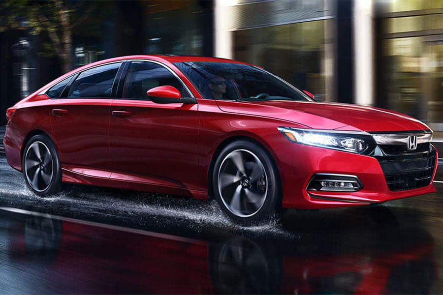 2020 Honda Accord on the Road