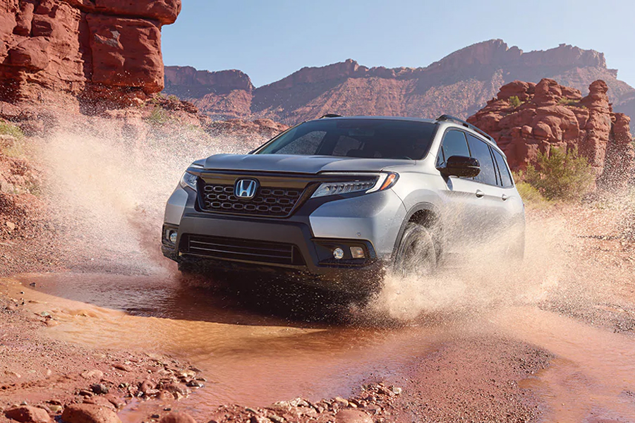 2021 Honda Passport Off Roading