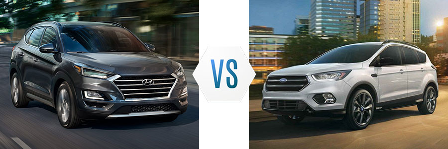 2019 Hyundai Tucson vs Ford Escape