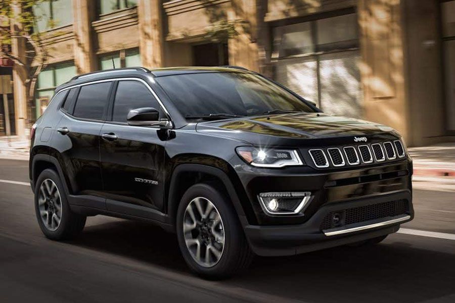 2018 Jeep Compass on the Road