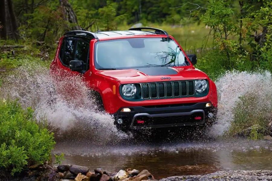 2022 jeep renegade off roading