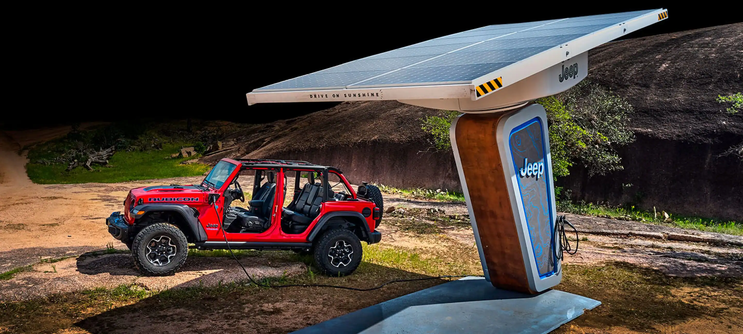 2022 Jeep Wrangler 4xe Unlimited Sahara Charging