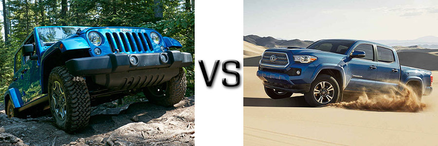 2016 Jeep Wrangler Unlimited vs Toyota Tacoma | Swope Chrysler Dodge Jeep Ram 2016 Jeep Wrangler Unlimited vs Toyota Tacoma | Swope Chrysler Dodge Jeep Ram