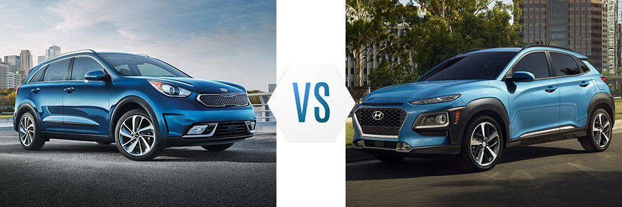 2018 Kia Niro vs Hyundai Kona Raceway Kia of Freehold