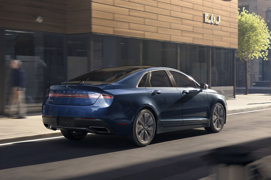 2020 Lincoln MKZ on the Road