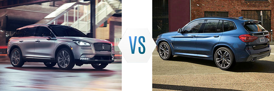 2020 Lincoln Corsair vs BMW X3