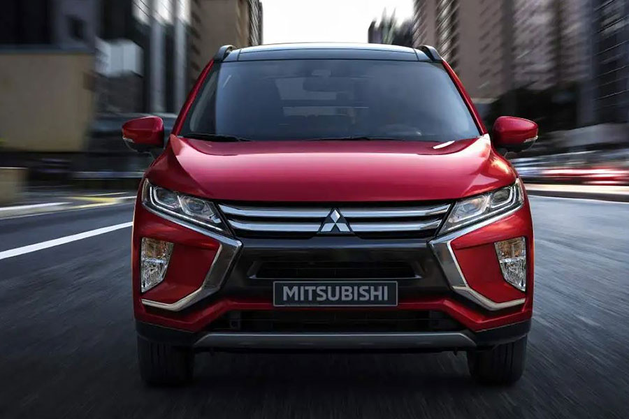 2020 Mitsubishi Eclipse Cross on the Road