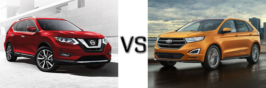 2017 Nissan Rogue vs Ford Edge
