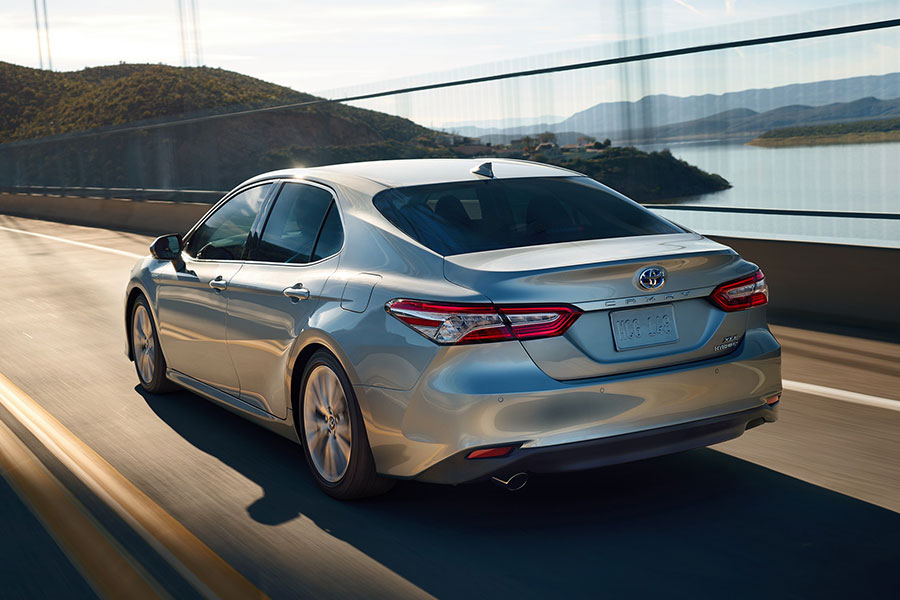 2018 Toyota Camry On the Road