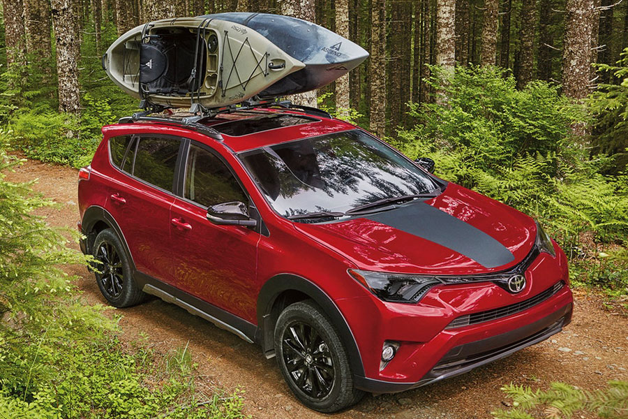 Toyota RAV4 Adventure Grade Exterior on the Road