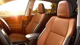 2017 Toyota RAV4 Hybrid Leather Interior