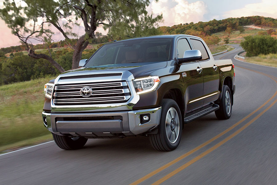 2019 Toyota Tundra on the Road