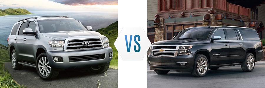 2017 Toyota Sequoia vs Chevrolet Suburban Swope Toyota