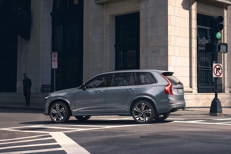 2021 Volvo XC90 on the Road