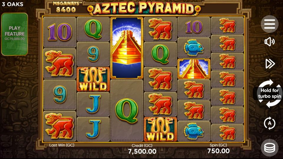 Free Aztec Pyramid Slot Online by Oaksgaming Scratchful