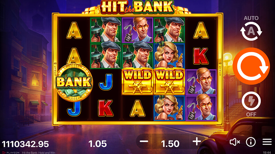 Free Hit the Bank: Hold & Win Slot Online by Playson | Scratchful