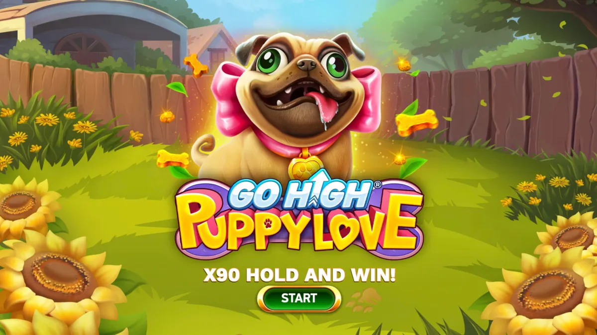 Hold and Win game engine on slot game Go High Puppy Love