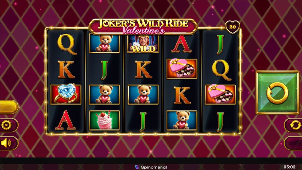 Joker's Wild Ride Valentine's