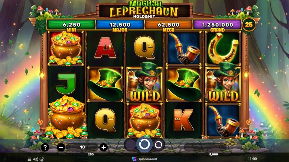 Magical Leprechaun Hold and Hit