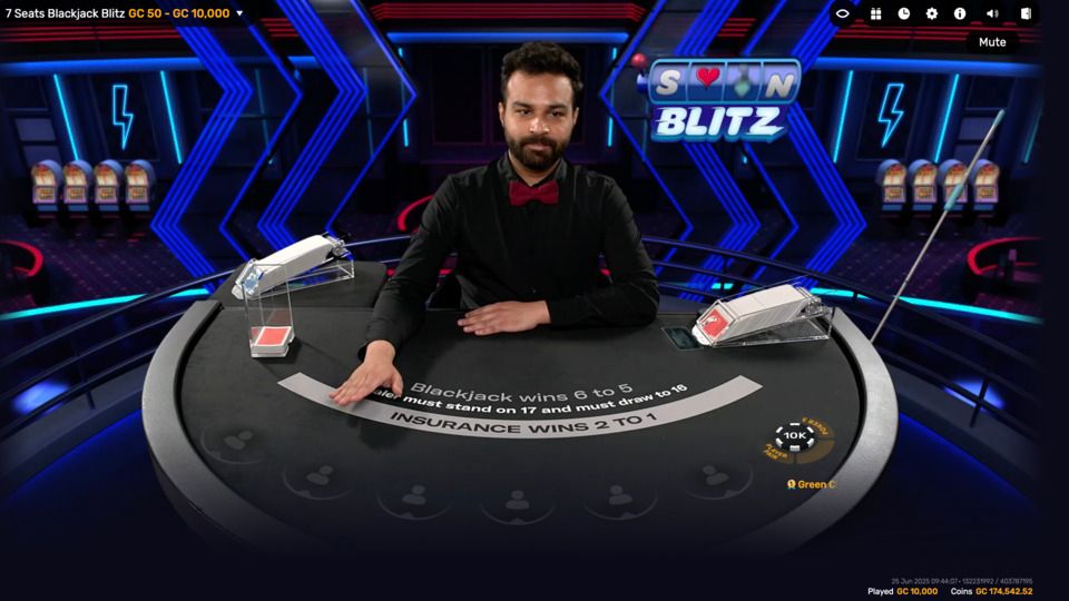 7 Seats Blackjack Blitz