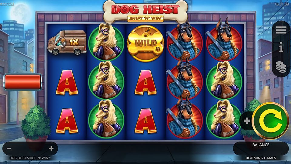 Dog Heist Shift N Win