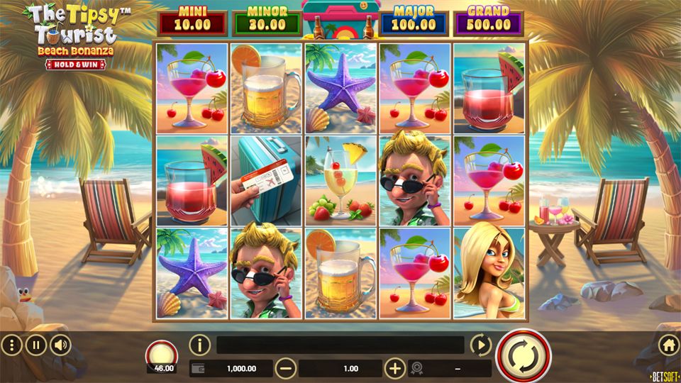 The Tipsy Tourist: Beach Bonanza - Hold & Win
