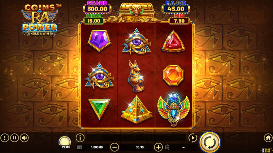 Coins of Ra Power - Hold & Win