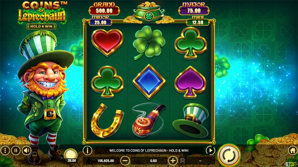 Coins of Leprechaun - Hold and Win