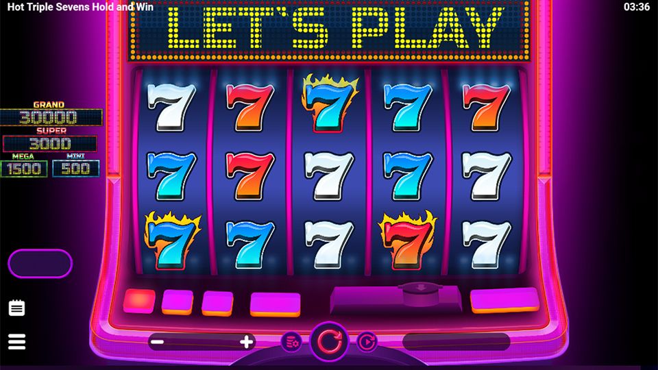 Hot Triple Sevens Hold & Win