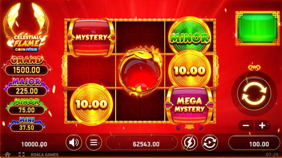 Celestial Flame Coin Rise
