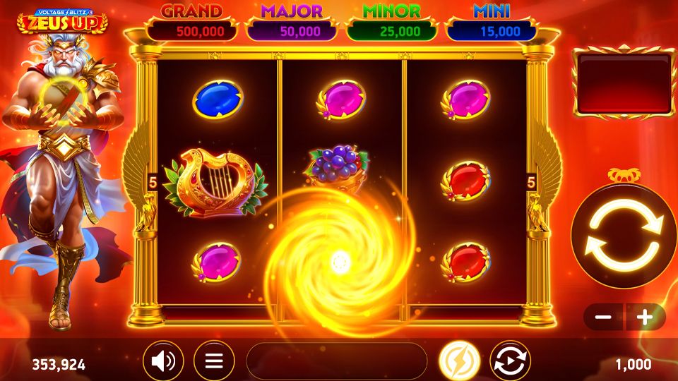 Play Voltage Blitz Zeus Up Slot - SpinBlitz