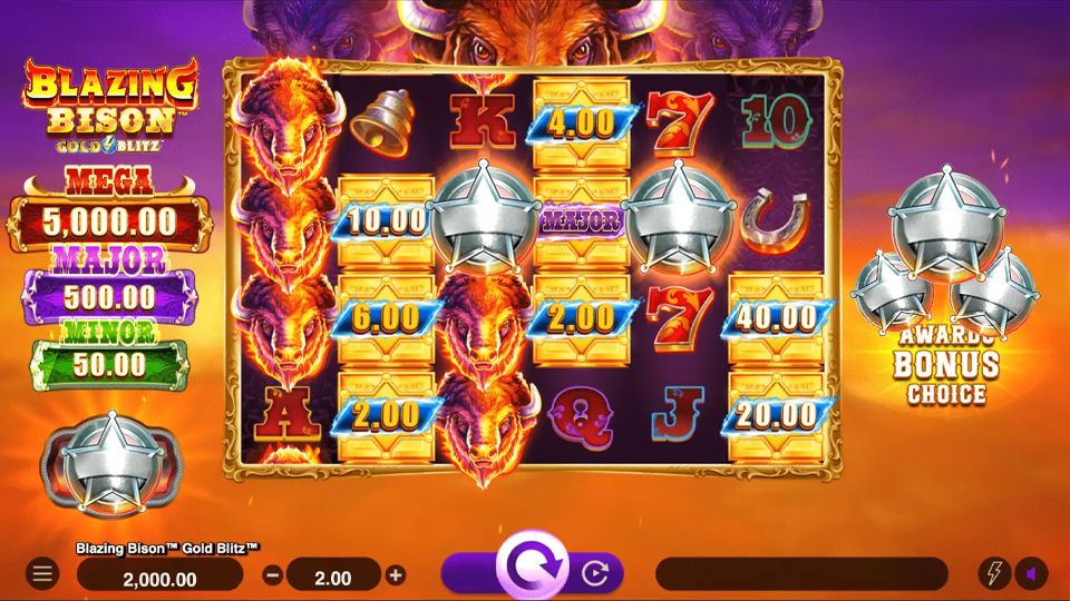 Blazing Bison Gold Blitz