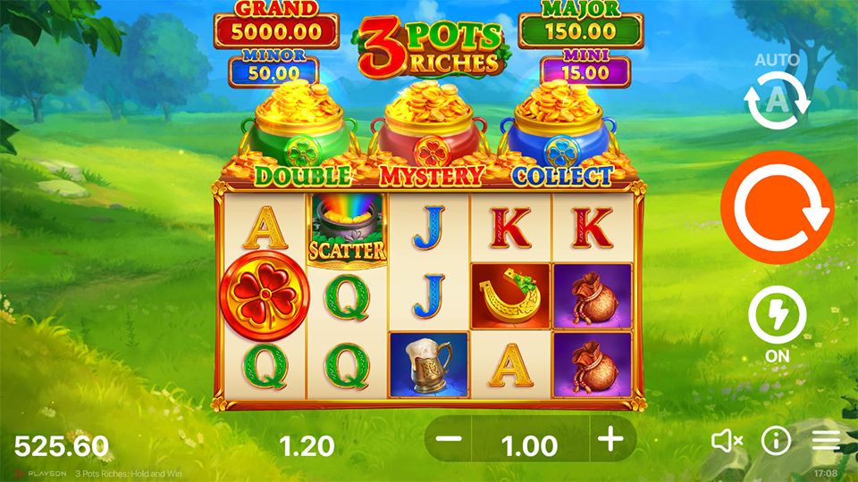 3 Pots Riches: Hold and Win