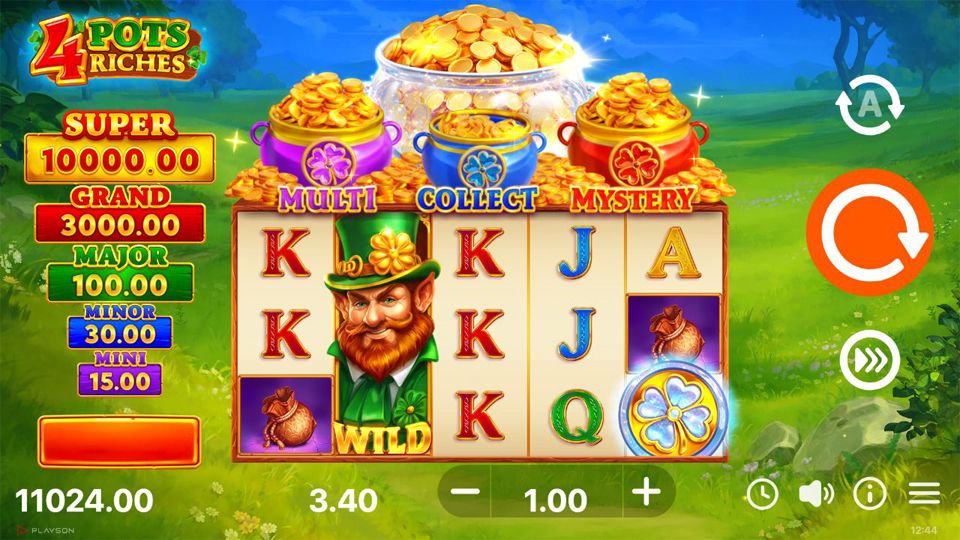 4 Pots Riches: Hold and Win