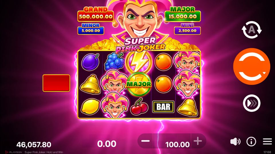 Super Pink Joker: Hold and Win