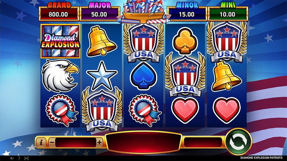 Diamond Explosion Patriots