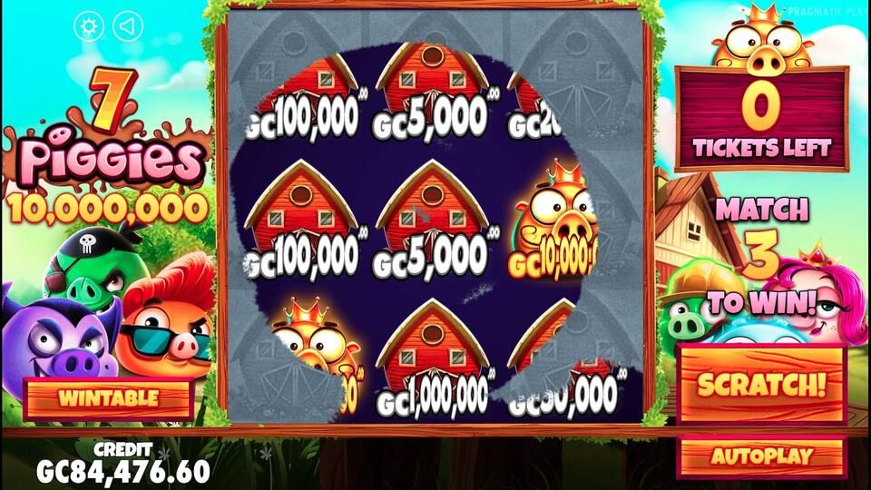 7 Piggies 5,000