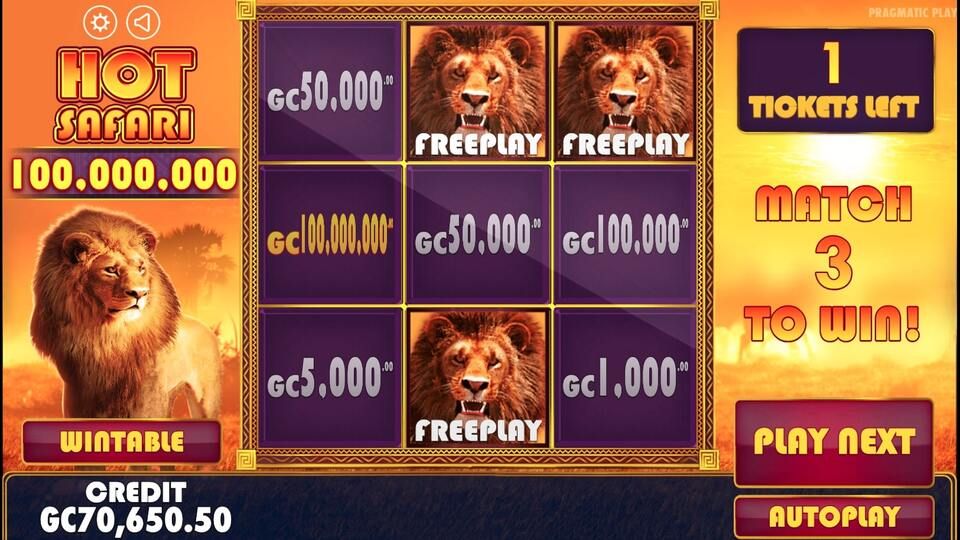 Hot Safari 50,000