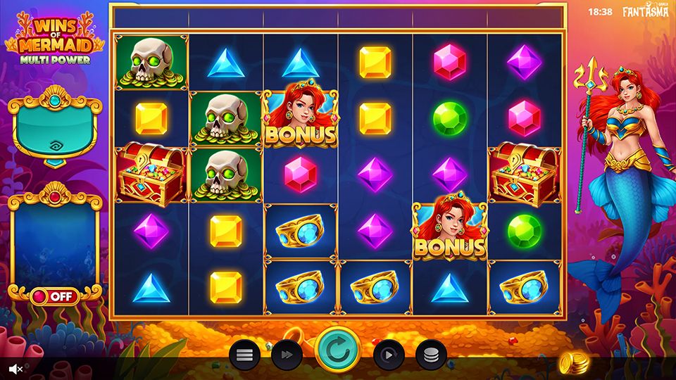Wins of Mermaid Multi Power
