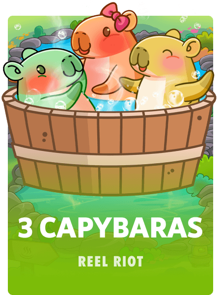 3 Capybaras