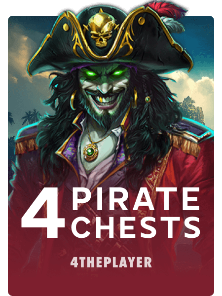 4 Pirate Chests