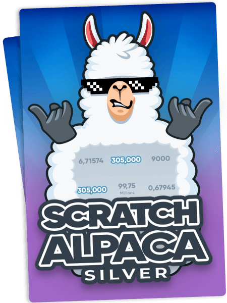 Scratch Alpaca Silver
