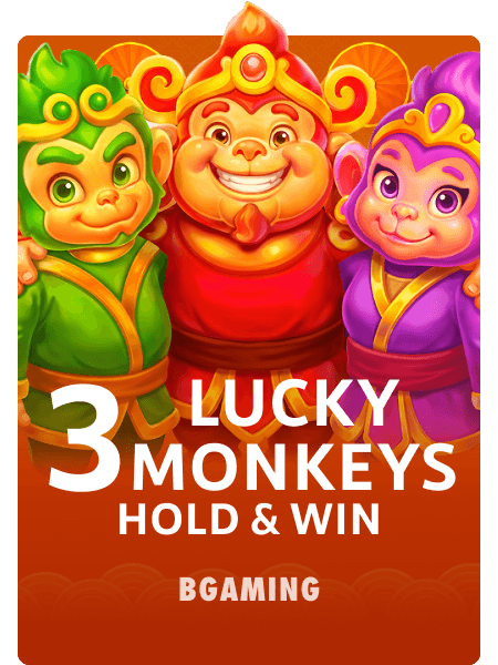 3 Lucky Monkeys Hold & Win