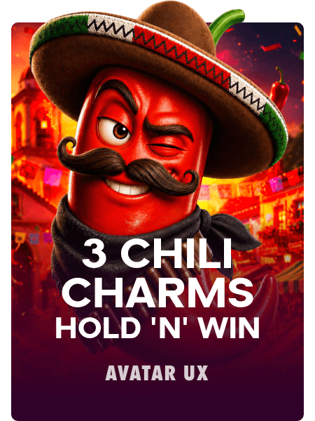 3 Chili Charms Hold 'n' Win
