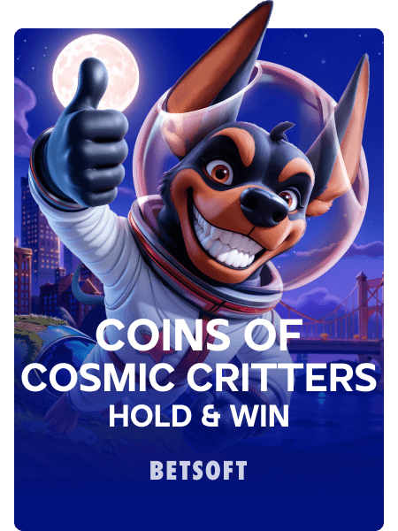 Coins of Cosmic Critters - Hold & Win