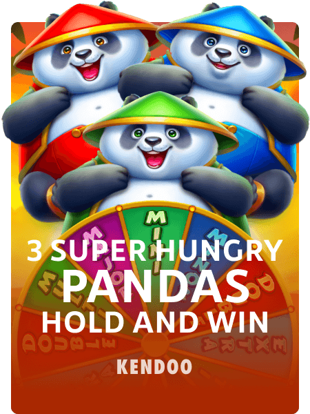 3 Super Hungry Pandas